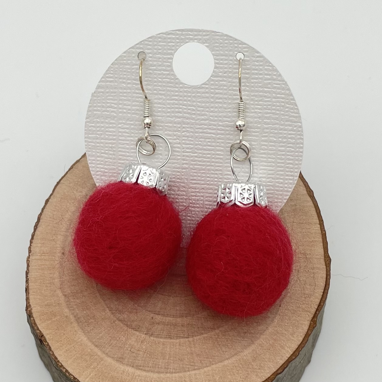 Christmas Bauble Earrings