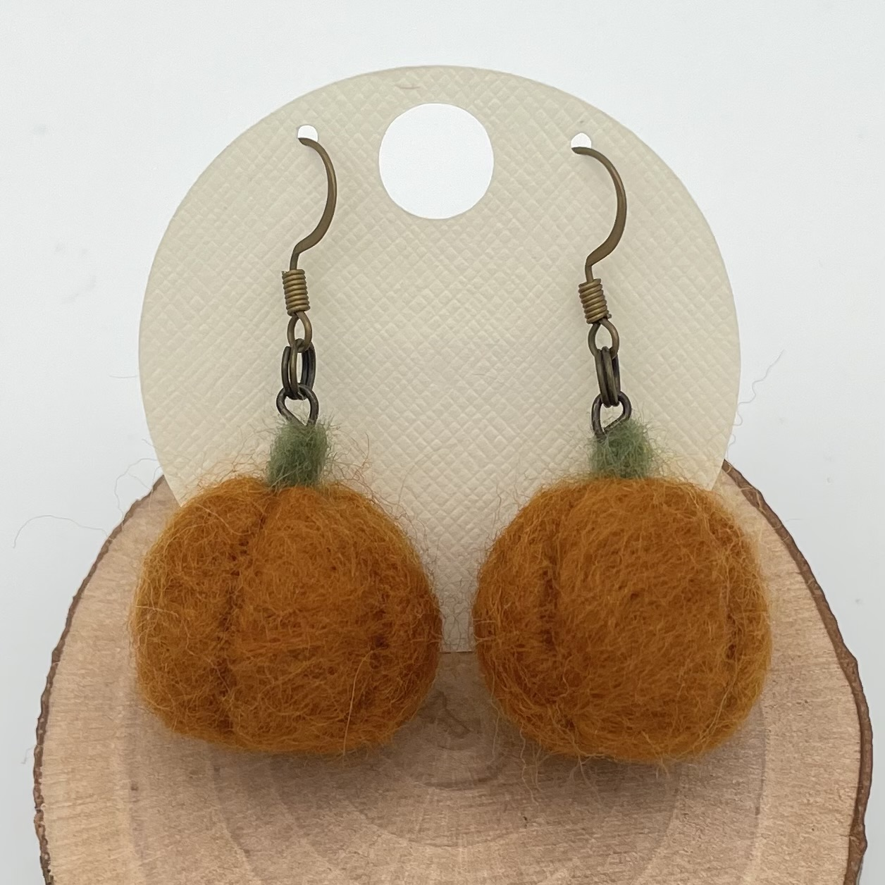 Pumpkin Earrings