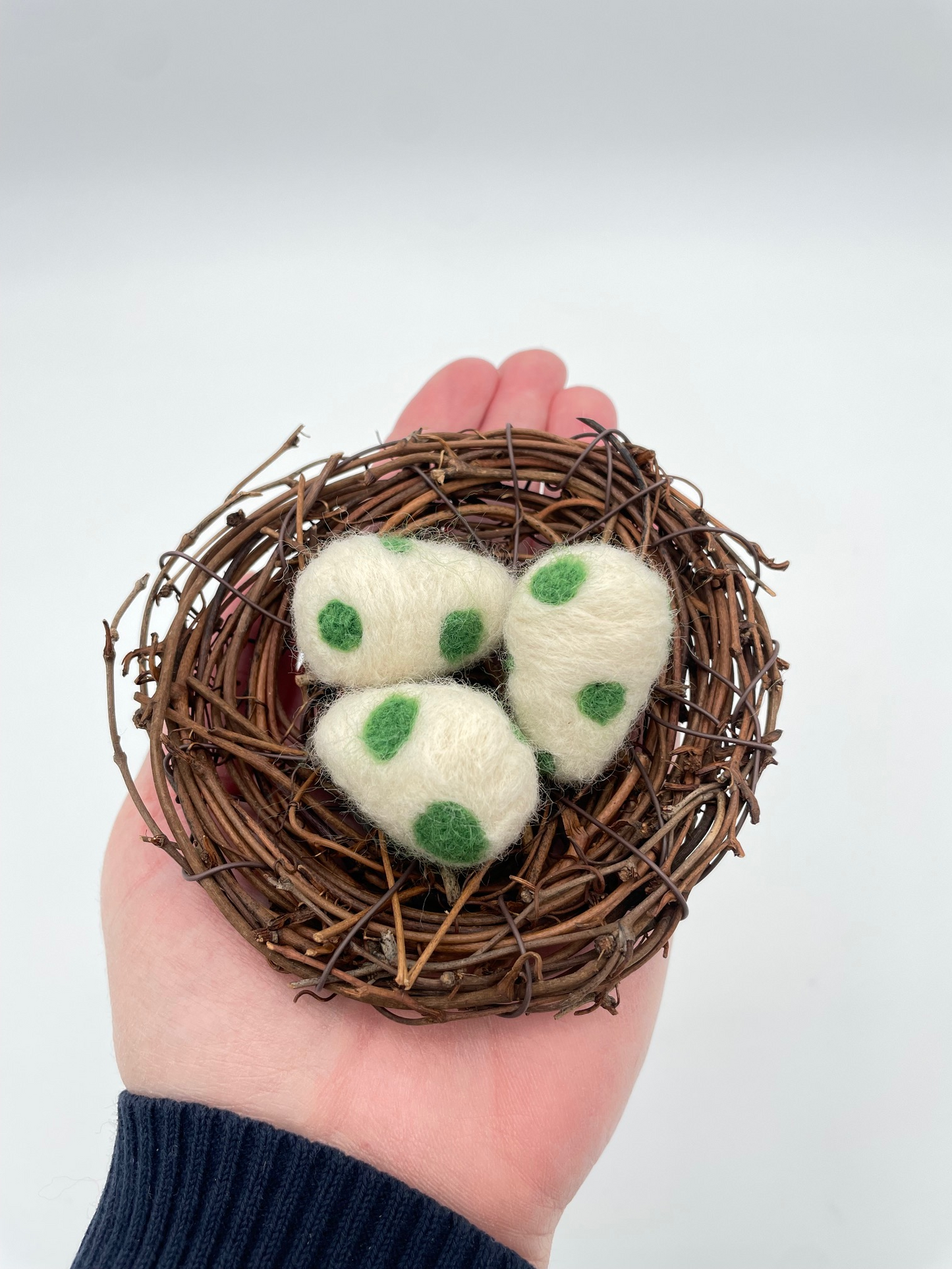 Yoshi Eggs in a Nest