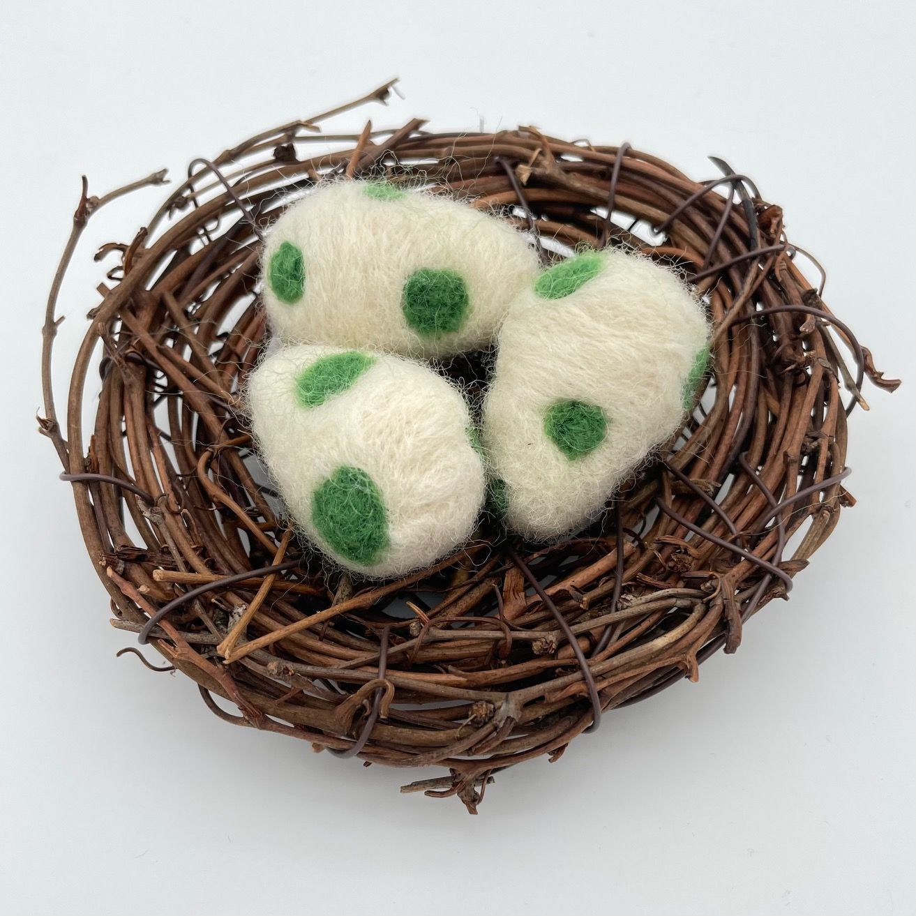 Yoshi Eggs in a Nest