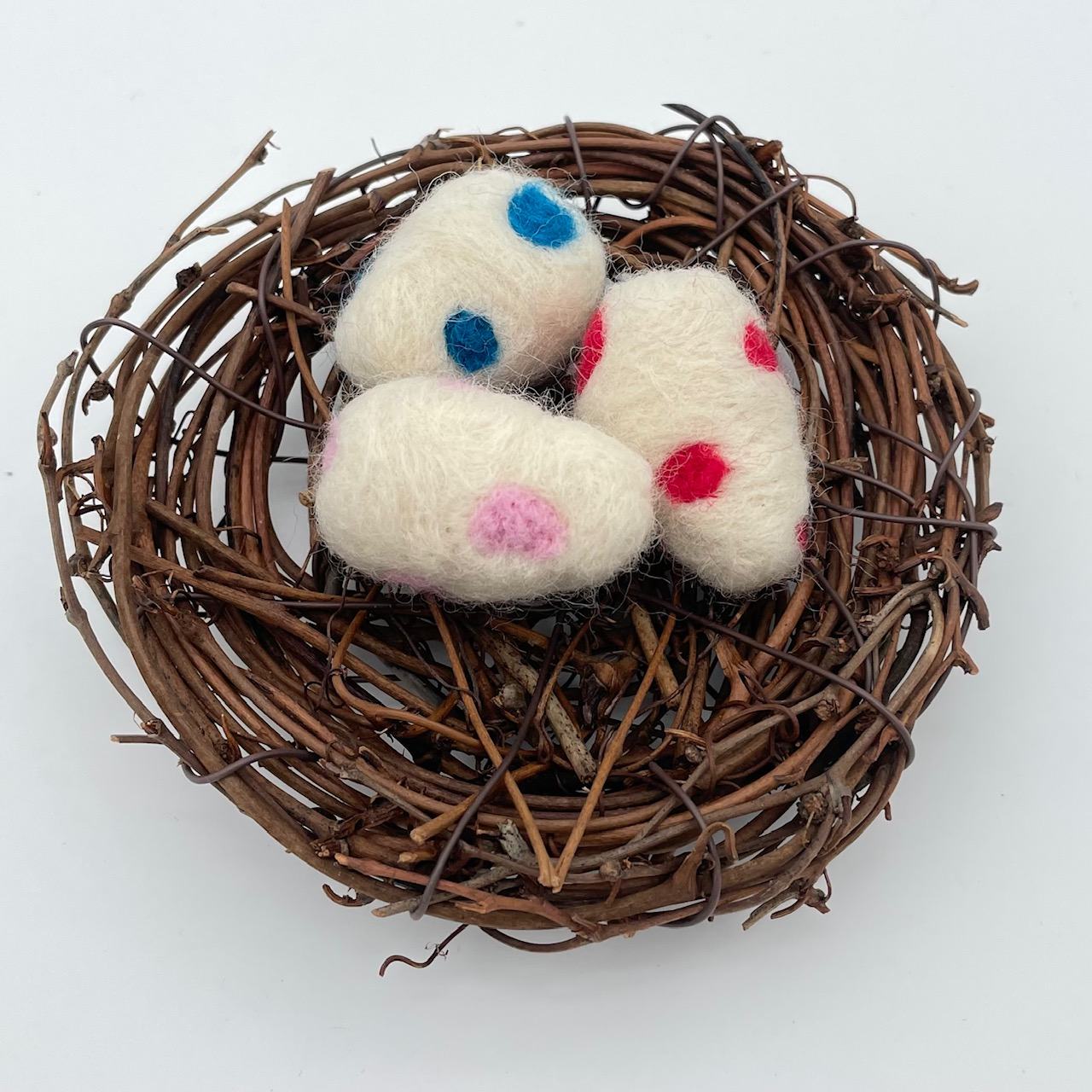 Yoshi Eggs in a Nest